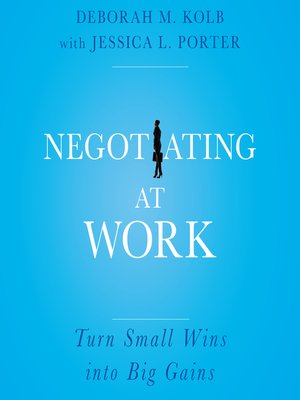 cover image of Negotiating at Work